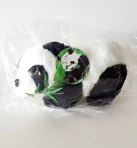 Giant Panda With Bamboo Plush Toy - Picture 1 of 4
