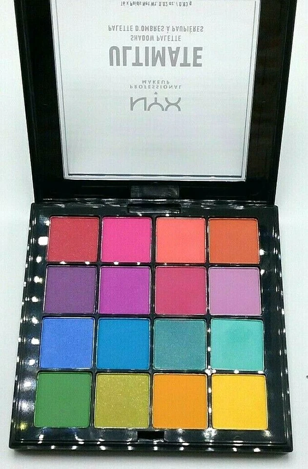 NYX Cosmetics Ultimate Shadow Palette Usp04 - Brights