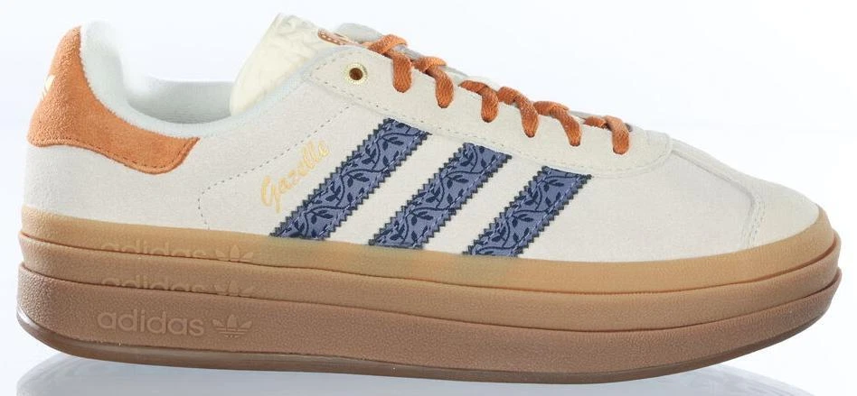 Size 7.5 - adidas Gazelle Bold Cream Orb Violet Floral W