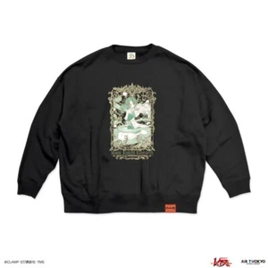 Magic Knight Rayearth 30th Annviersary Fuu Hououji Sweatshirt Black XXL Unisex - Picture 1 of 7