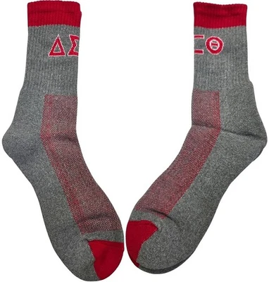 Calcetines Buffalo Dallas Delta Sigma Theta Crew [Paquete de 3 - Gris] Foto 1 de 2