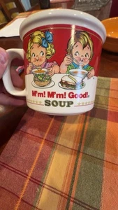 Vintage 1993 Campbell’s Kids “M’m! M’m! Good!” Soup Mug by Westwood - Picture 1 of 3