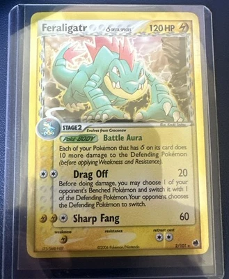 Feraligatr (Delta Species) 2/101 Dragon Frontiers Holo - Image 1 of 3