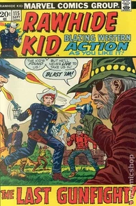 Rawhide Kid #115 VG 1973 Stock Image Low Grade - Picture 1 of 1