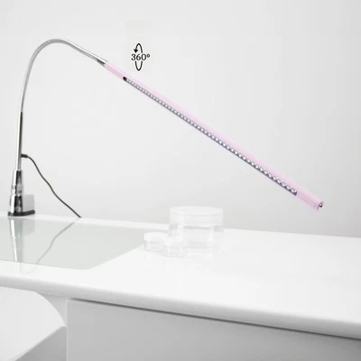SLIMFLEX LED 台灯柔性灯美甲沙龙家庭办公室,粉红色 — 第 1/4 张图片