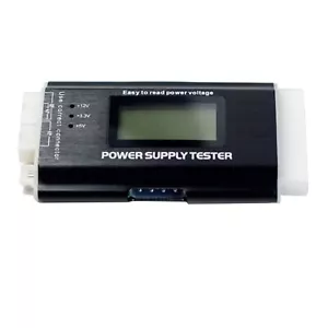 2023 Digital LCD Power Supply Tester Computer 20/24 Pin Check PC 4 PSU ATX - Picture 1 of 11