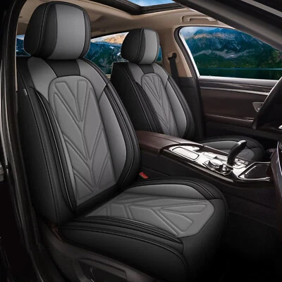 Full Set Car Seat Covers For Acura ZDX 2006-2026 Faux Leather Waterproof 5 Seats Foto 1 de 4