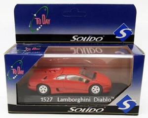 Solido 1/43 Scale Model Car 1527 - Lamborghini Diablo - Red - Picture 1 of 4
