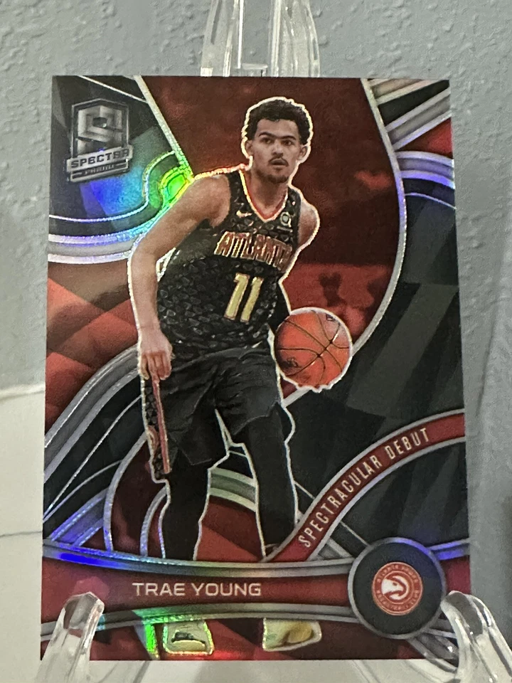 Trae Young 2021-22 Panini Spectra Spectracular Debut Asia Prizm #169 - Image 1 of 1