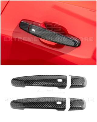 Для 16-Up Chevrolet Camaro углеродного волокна заводской стиль ленты на двери ручки чехол - Изображение 1 из 4