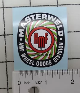 AMF MasterWeld decal - Picture 1 of 1
