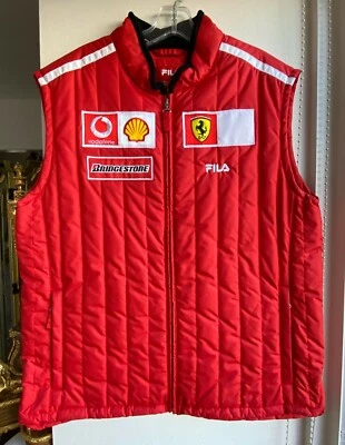 Fila Ferrari F1Vest - Size MEDIUM - Excellent Condition - Image 1 of 3
