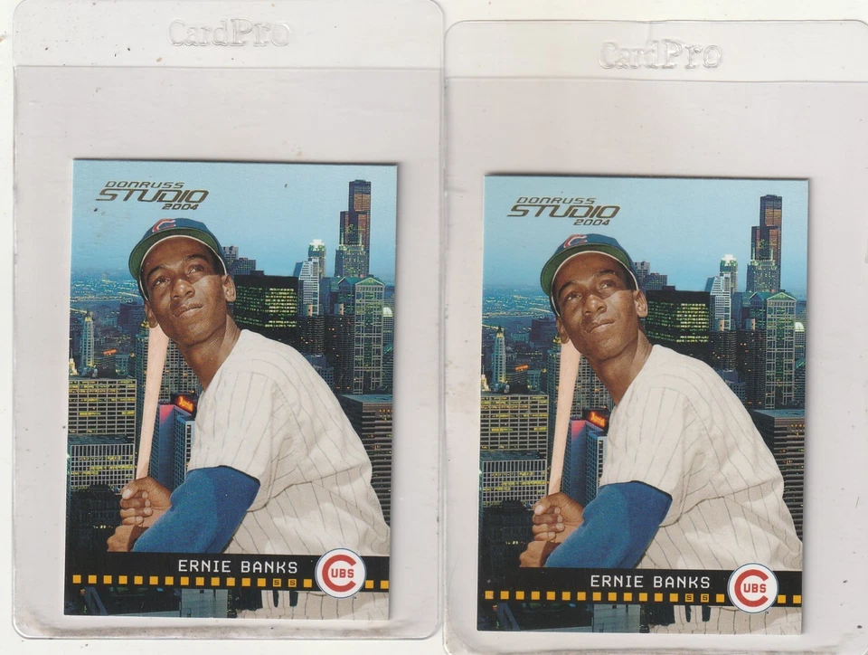 2- 2004   STUDIO   ERNIE BANKS      NM/MT  INV 6,532 - Image 1 of 1
