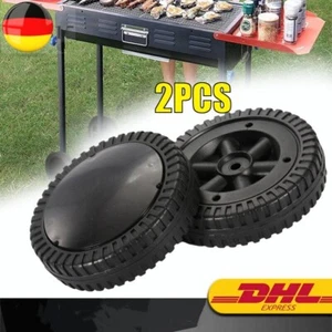 BBQ Grillräder Ersatzteile 6 Zoll Gasgrill Räder Grill Räder Kunststoff Radgrill - Bild 1 von 16