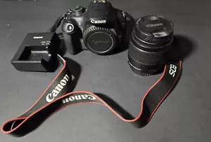 Canon EOS Rebel T5 18 MP Digital SLR DSLR Camera with Canon EFS 18-55mm Lens - Picture 1 of 24