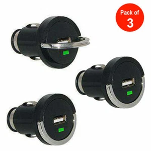 Adaptador cargador de alimentación de CC para encendedor de cigarrillos USB AMZER Nano 5V USB para automóvil - Imagen 1 de 2