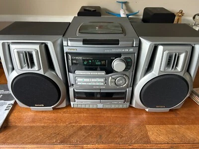 Aiwa CX-NA202 Stereo System++Vintage++Remote++Manual++ See Video & Description! - Image 1 of 4