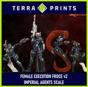FEMALE ASSASSINS v2 - Execution Force (4 models) PM for individuals - Picture 1 of 4