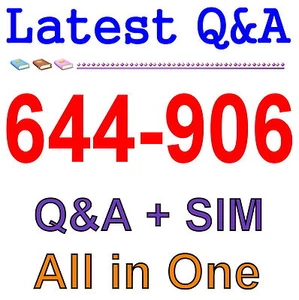 Cisco Best Practice Material For 644-906 Exam Q&A+SIM - Picture 1 of 1