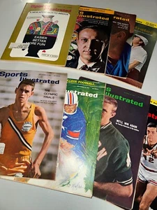 8 LOT: Sports Illustrated Magazines 1964 Miscellaneous Covers - Good - Picture 1 of 3