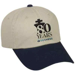 80th Anniversary US Chess Federation Baseball Hat - Picture 1 of 1