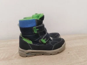 SUPER PASSFORM JUNGEN KINDER SCHWARZ VELOURSLEDER KLETTVERSCHLUSS STIEFELETTEN GRÖßE UK 12 EUR 30 AB56 - Bild 1 von 6