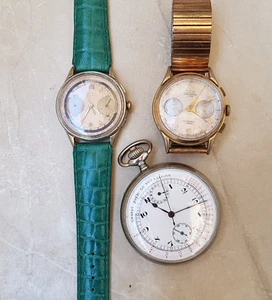 TITUS CHRONOGRAPH & ROYCE CHRONO WATCH & 30 PULSATIONS WATCH - Picture 1 of 12
