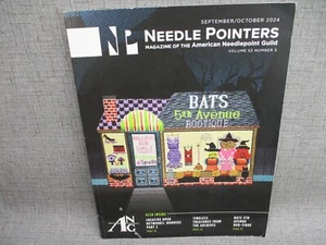 Needle Pointers Magazine of American Needlepoint Guild September October 2024 - Picture 1 of 9