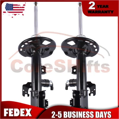 2pcs Front Shock Absorber Fits Lexus RX350 RX450h 4852048440 w/ Electric Sensor - Image 1 of 4