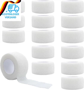 15 Roll 2.5Cm X 4.5M Selbstklebender Verband,Selbsthaftende Bandage,Haftbandage, - Bild 1 von 12