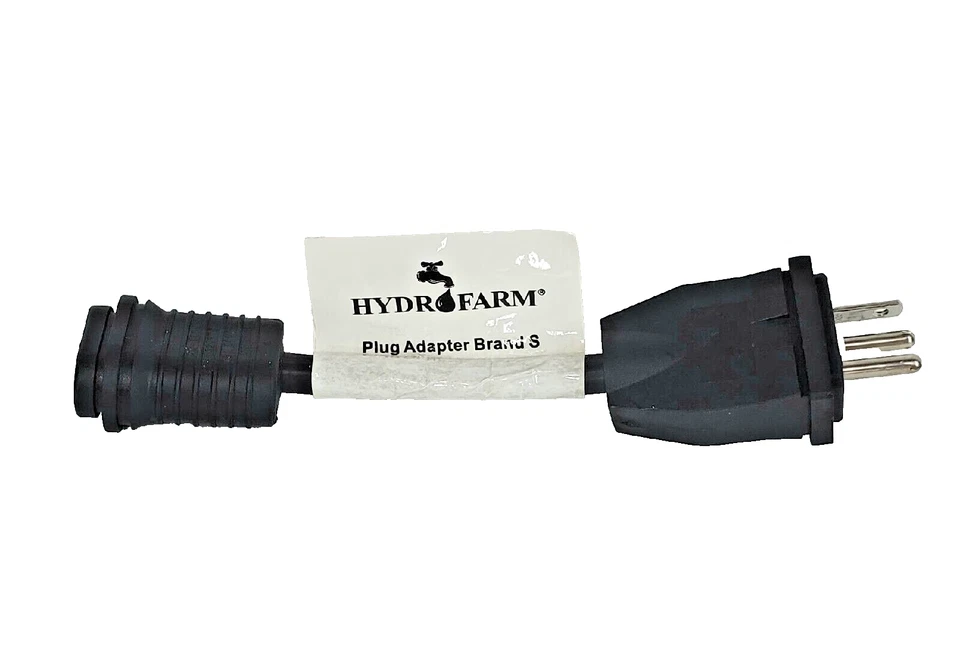 3 Hydrofarm BAASP Plug BRAND S Adapter