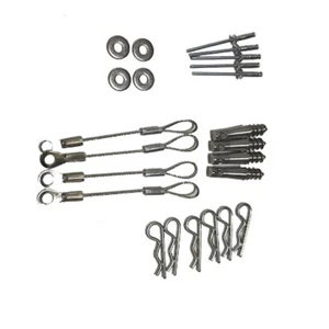 New Lonestar Racing Quick-Release Clutch Cover Pins For Maverick X3 & MAX - Picture 1 of 2
