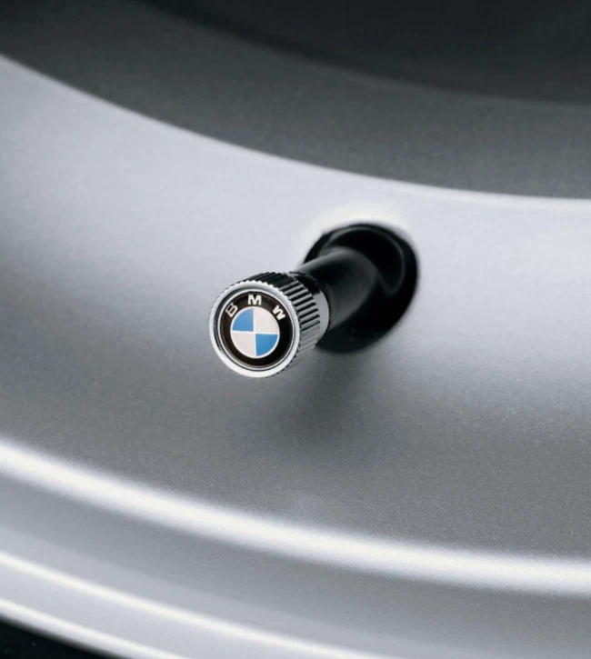 Tapas de vástago de válvula con logotipo Roundel BMW 36110421544 Foto 1 de 1