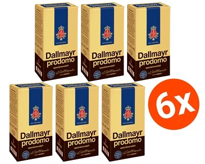6 x 500g Dallmayr Prodomo feinster Spitzenkaffee Filterkaffee spezialveredelt - Bild 1 von 3