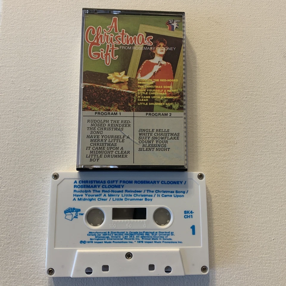 Un regalo de Navidad - De Rosemary Clooney (cinta de casete)  Foto 1 de 1