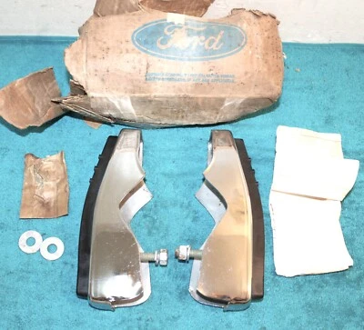 Ford Custom Galaxie 500 1969 1970 techo rígido Sdn Wagon nuevo kit de protectores de parachoques delantero Foto 1 de 4