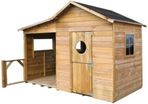 Casetta in Legno Da Giardino ("ELA" - 240 X 125 X 173H) - Foto 1 di 12