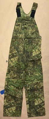Vintage 1990’s Liberty Realtree Camo Overalls, Deadstock NWT, Size 30x32 - Image 1 of 3