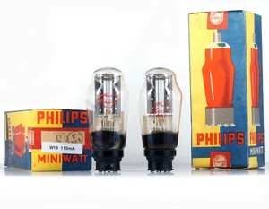 MATCHED PAIR AZ2/RGN2004_Topf-P8 PHILIPS NOS Tube Valvola Röhre 진공관 真空管 Valve  - Picture 1 of 2