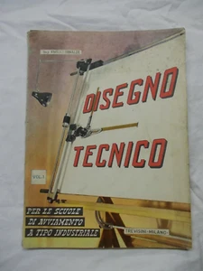 IL DISEGNO TECNICO VOLUME I EMILIO RINALDI TREVISINI EDITORE 1959 - Picture 1 of 8