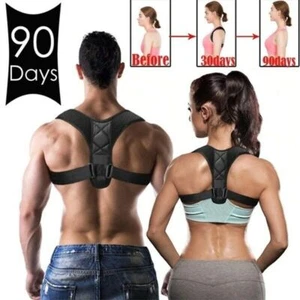 Corrector de Postura Hombro Espalda Soporte para Clavícula Inclinada Ajustable - Imagen 1 de 14