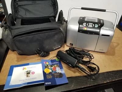 Epson  PictureMate Deluxe Picture Mate 500 Personal Photo Lab Printer + Bag - Image 1 of 4