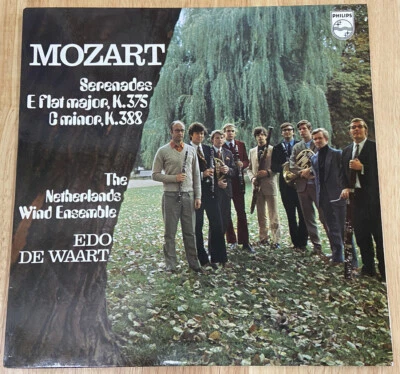 EDO DE WAART NETHERLANDS WIND ENSEMBLE MOZART SERENADES LP PHILIPS 802 907 LY - Image 1 of 3
