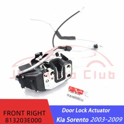 Actuador de cerradura de puerta delantero derecho x nuevo para Kia Sorento 2003-2009 813203E000 Foto 1 de 4