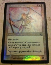 Foil Ancestor's Chosen - Judgment - Magic: The Gathering - MTG