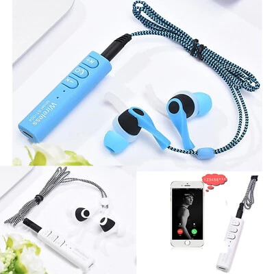 Sports Bluetooth Headset Earphone Wireless Music Earbud for Android iOS Phones - Image 1 of 4