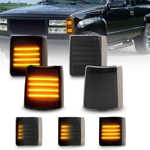 Fanale angolare anteriore compatibile con GMC Sierra C/K 1500 2500 3500 Subur 1994-1999 - Foto 1 di 9