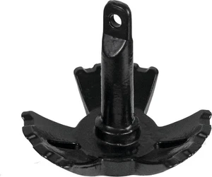 Extreme Max 3006.6791 BoatTector Vinyl-Coated 3-Fluke River Anchor - 40 lbs. - Picture 1 of 8