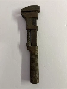 Llave de tubo mono vintage de hierro Pexto de 12" tuerca cuadrada llave de ferrocarril/tractor - Imagen 1 de 8