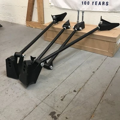 Kit de suspensión trasera 4 eslabones para Ford 41 - 48 se adapta a amortiguadores qa1 Triangulado Pro GT Foto 1 de 4